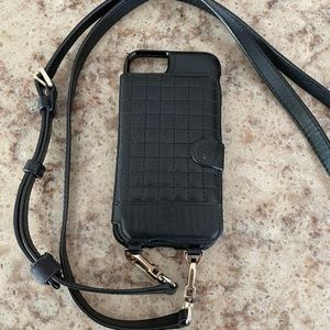 Sena Isa Snap On Leather Wallet Case - iPhone 8, 7